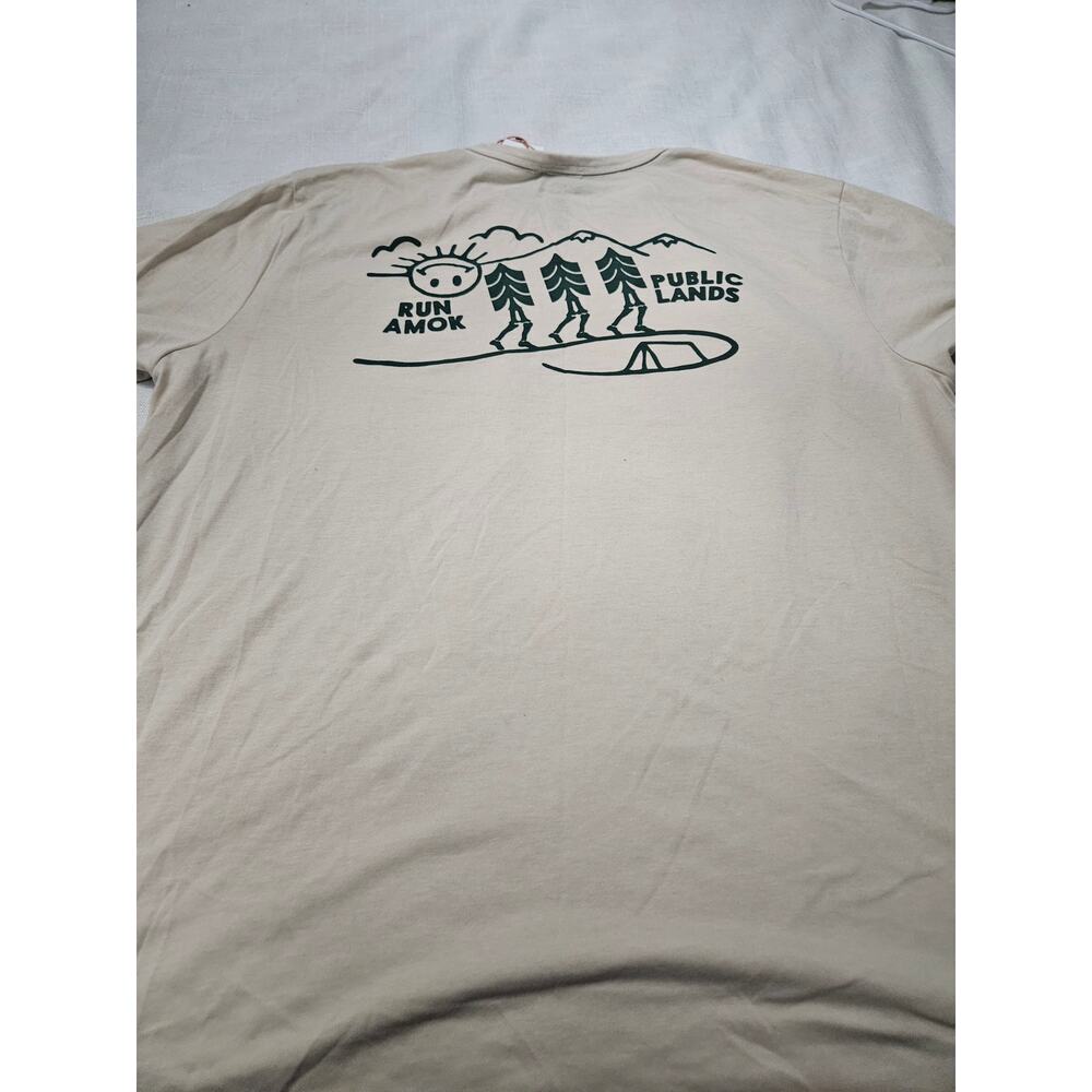 Roark Run Amok Public Lands T Shirt Size XL - Picture 8 of 9